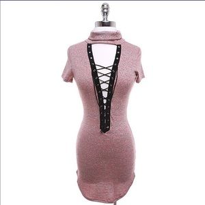Turtle Neck Bodycon Dress